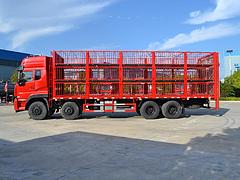 程力仓栏运猪车 前四后八仓栅式拉猪车 联系电话