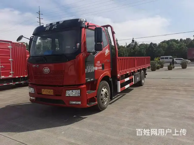 周口新车出售2021年10月6米8解放J6栏板车的图片