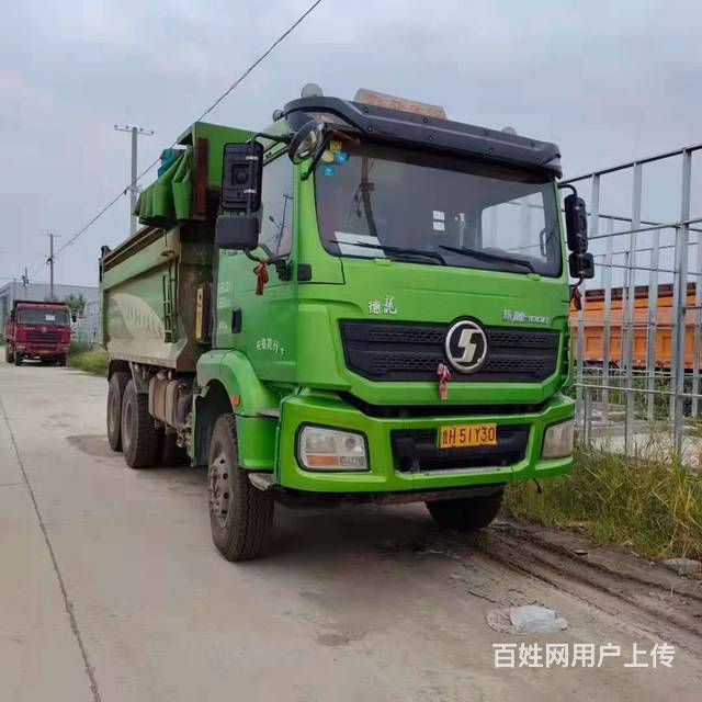 二手德龙自卸车 5.8米后八轮 国五 345马力的图片