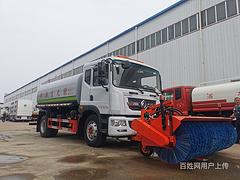程力威雪铲式东风除雪车　除雪滚刷　撒布机多少钱