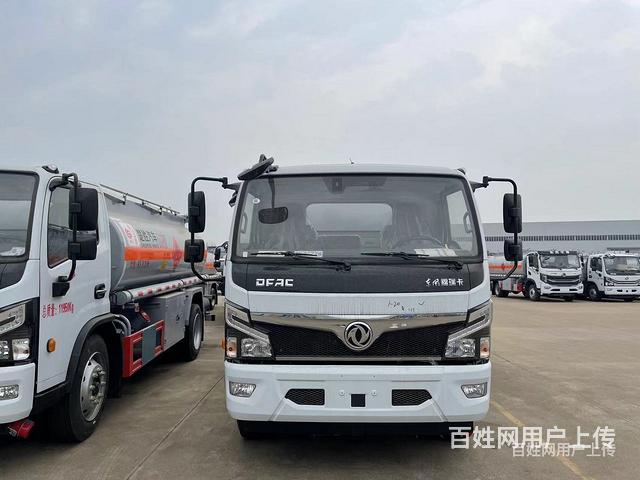 临沂国六东风8吨油罐车碳钢罐油罐车上户挂靠保险多少钱的图片