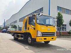 一汽解放蓝牌130马力一拖二清障车 可分期包上户