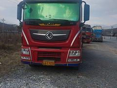 东风 天龙 半挂车 平板式