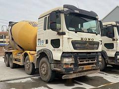 广西贵港个人转让国五12方豪沃四轴轻量化搅拌车