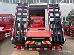 东风国六平板车  拉15吨不超载短轴距平板车  平板车的生产