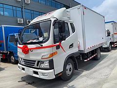 蓝牌国六江淮帅铃 平板车 海鲜冷冻专用