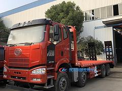 钩机平板运输车  大型拖车  拉30-40吨挖机拖板车