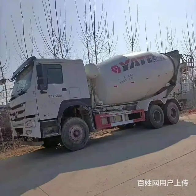 转让大14方豪沃搅拌罐车 亚特上装 二手国五搅拌车的图片