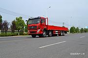 前四后八9.6米平板货车 九米六仓栏板载货车 厂家直销包上户