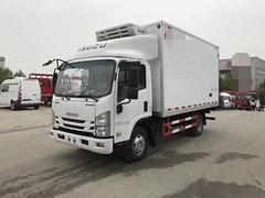 国六蓝牌冷藏车厂家做活动