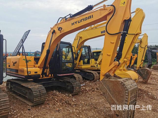 出售原装二手现代110挖掘机手续齐全质保一年