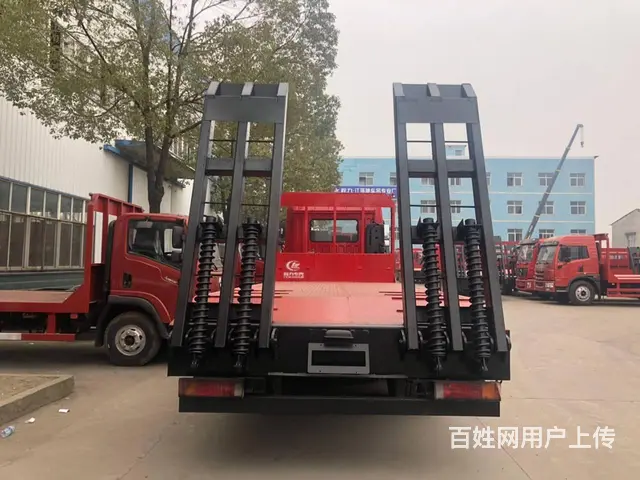 东风后八轮平板拖车拉30吨玉柴270马力厂家直销 - 图片 6
