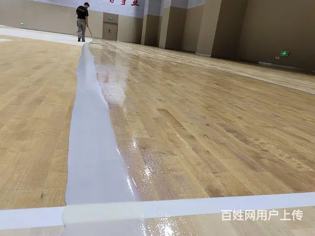 篮球馆地板翻新，球馆地板翻新。篮球馆地板防滑养护， - 图片 3