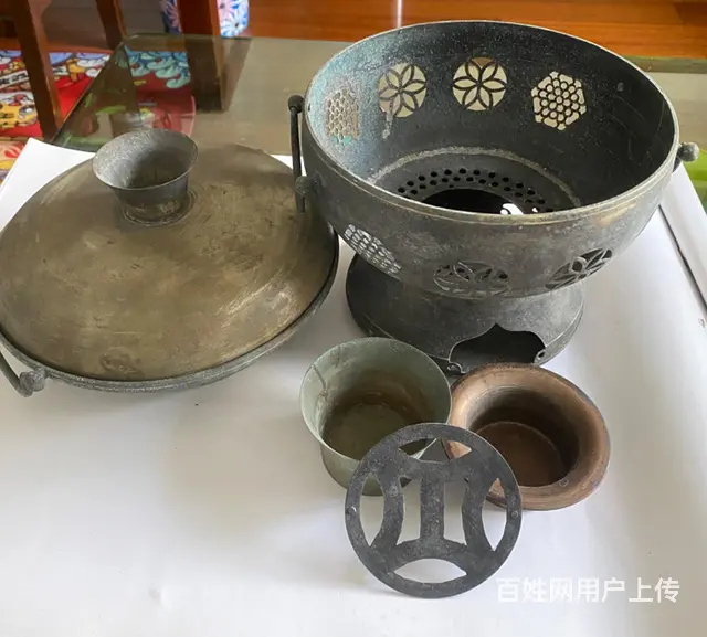 珍藏的清末民初白铜暖锅 - 图片 8
