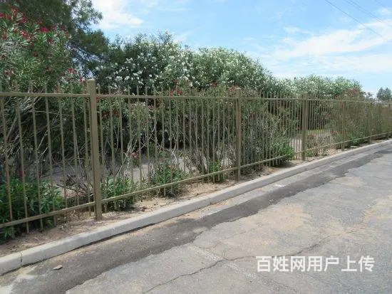 学校小区栅栏 隔离围墙护栏 锌钢小区护栏 - 图片 3