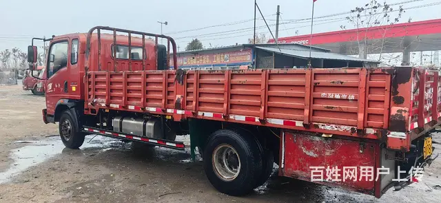 16年5.4米豪沃平板车， 全车原版原漆 - 图片 4