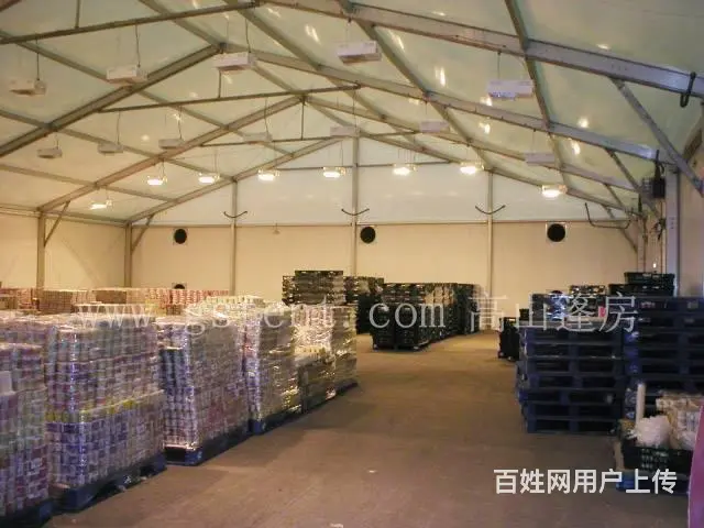 临时工业仓库大棚 大型仓储篷房全封闭 厂家定制 - 图片 1