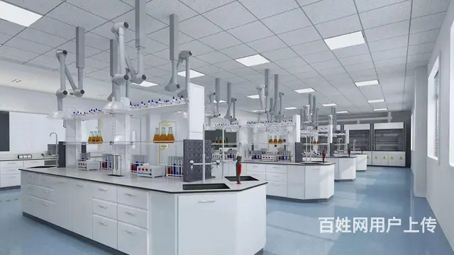 钢木边台中央台化学操作台不锈钢洁净台通风柜 - 图片 4