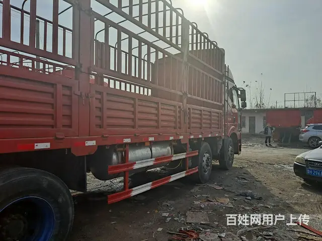 转让二手9.6米高栏载货车 420马力 前四后八 - 图片 10