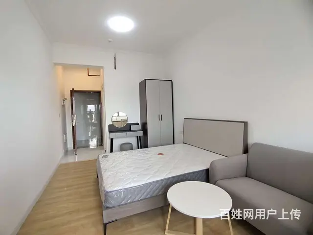 万科 富璟公馆 全新酒店单身公寓 温馨整洁 包网络 拎包入住 - 图片 6