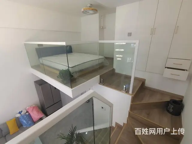 急售！湖塘吾悦广场旁挑高4.5米复式公寓 民用水电带燃气 - 图片 7