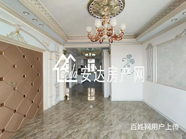 安达才媛二号院，88平米大明厅，欧式硅藻泥环保装修 - 图片 4