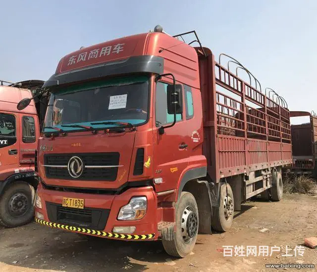 9.6米前四后四，箱式高栏车， 跑快递专用车 - 图片 5