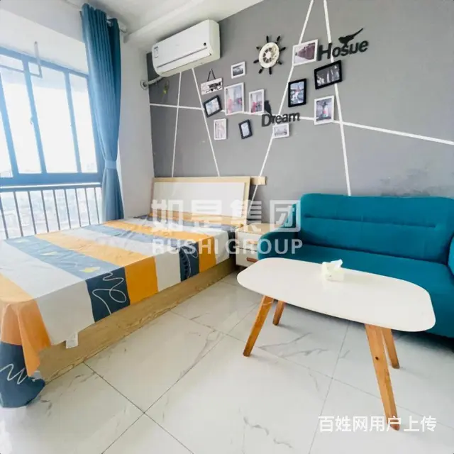 中骏城东万达旁一房带落地窗 采光好 家电具齐全可拎包入住 - 图片 3