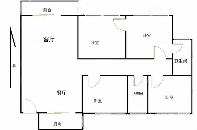 4室2厅 企业力荐好房诚意出售 - 图片 12
