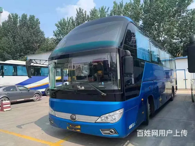 国五50座锅炉暖气宇通6128气囊旅游车 - 图片 1