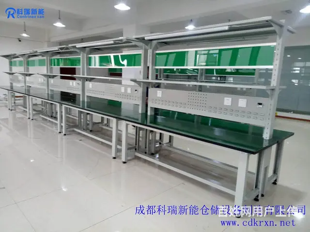 防静电工作台带灯检验台车间操作台手机维修桌实验室台 - 图片 3