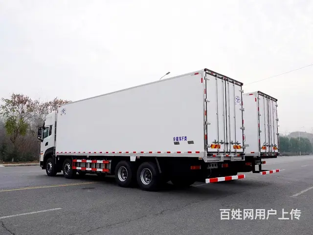 东风天龙前四后八9米6冷藏车冻品生鲜运输车支持按揭 - 图片 6