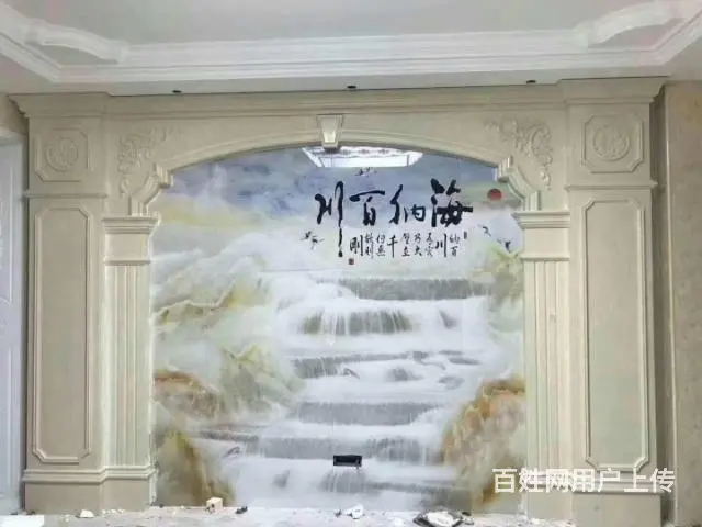 石材背景墙罗马柱 - 图片 3