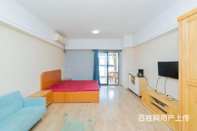 新上！精装一室一厅新北万达广场楼层好 民用水电带燃气可租可住 - 图片 1