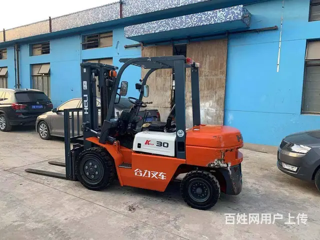九成新合力3吨柴油叉车 可上牌二手叉车转让 - 图片 1