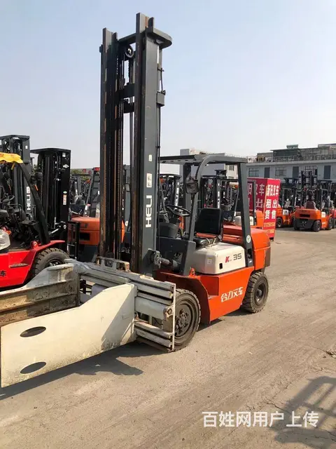 个人二手叉车转让 4米二手抱夹叉车 3吨合力叉车 - 图片 1