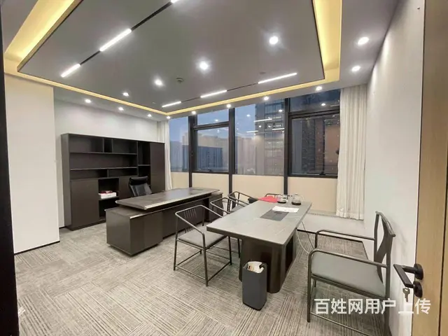 星耀城地铁口高档写字楼 户型方正 精装修带家具 配套齐全 - 图片 1