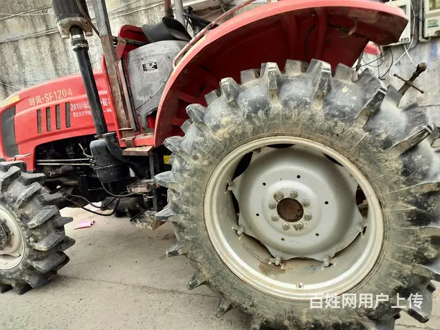 16年时风1204东方红六缸没有下排气轮胎好 - 图片 4