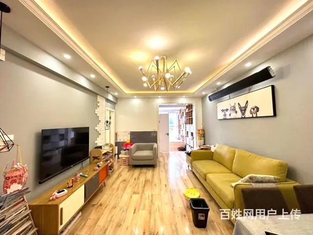 招商花园精装二室证齐全满二年实木家具打包临近实验二小沃尔玛 - 图片 1