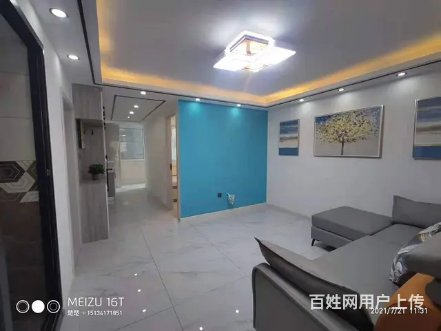 龙江街道龙江北里2楼56平南北通精装地暖带家具拎包即住！ - 图片 8