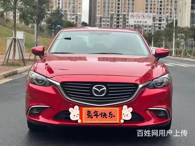 17年马自达阿特兹2.5L蓝天运动版，手自一体，白外黑内，一 - 图片 1