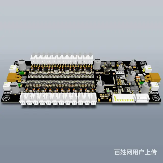 485通信24路智能锁控板存包柜快递柜联板带反馈 - 图片 2