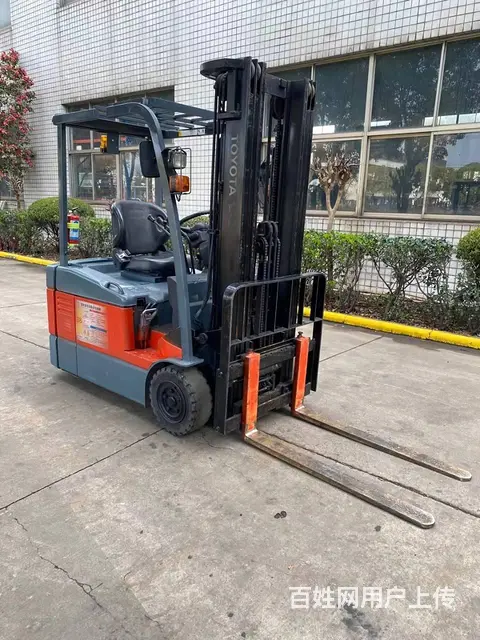 二手1吨交流电动叉车，仓储二手叉车带手续 - 图片 4
