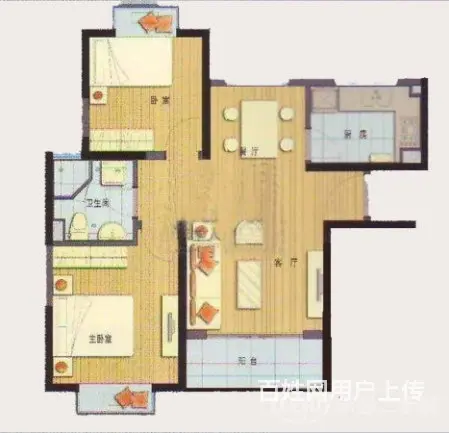 花桥南北2室上班族的 - 图片 6