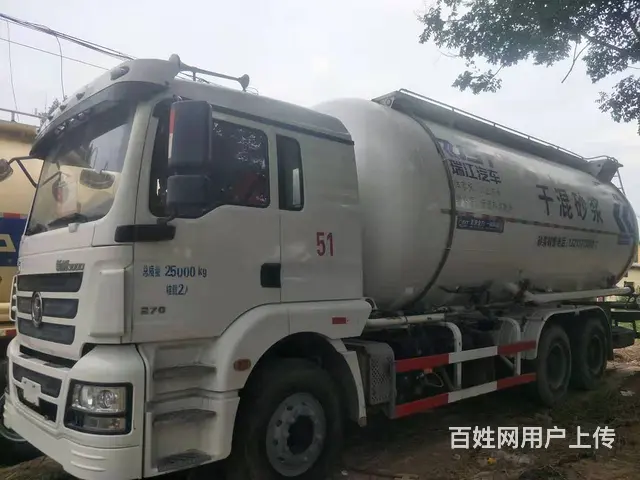宿迁出售国四国五二手陕汽德龙砂浆车，保拉53吨 - 图片 6