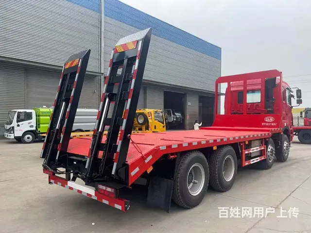拉挖掘机装载机运输车 江淮平板车生产厂家销售电话 - 图片 4