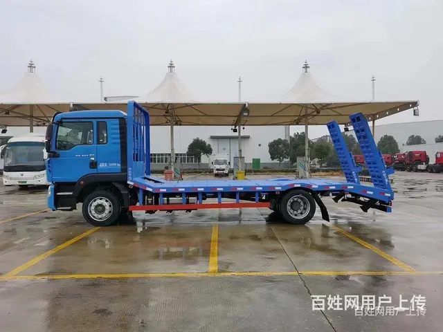 平顶山国六重汽豪沃挖机拖车13吨挖机平板拖车多少钱一辆 - 图片 11