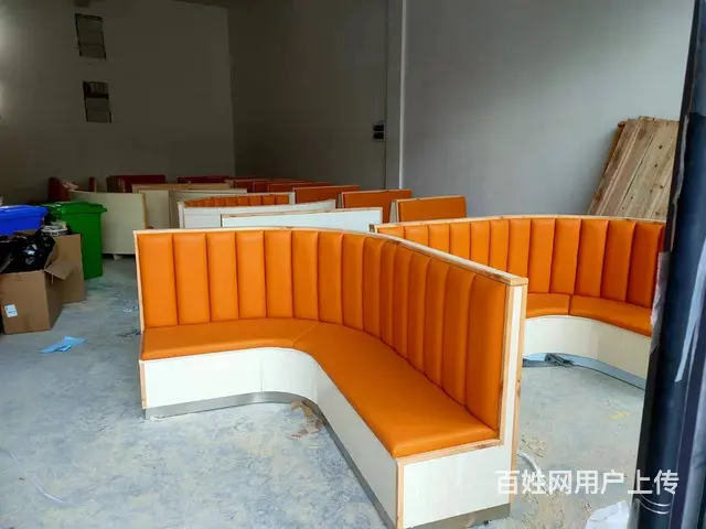 台州小梁卡座定制软包定制 - 图片 2