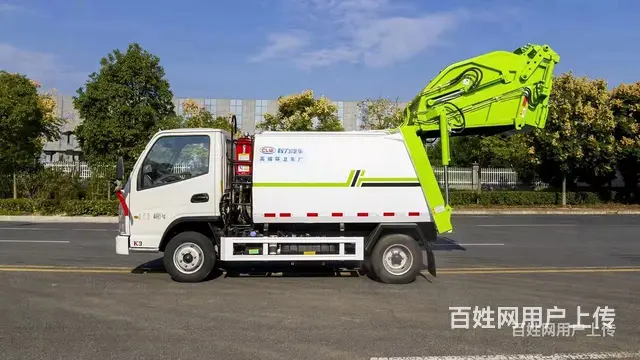 国六凯马蓝牌4.5方 压缩垃圾车市政环卫车 国6排放多少钱一 - 图片 6