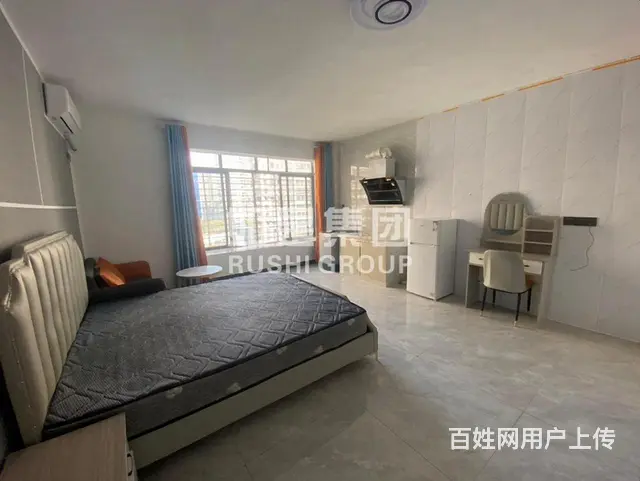 中骏世界城旁 单身公寓 现代精装带小厨房 拎包入住 - 图片 1